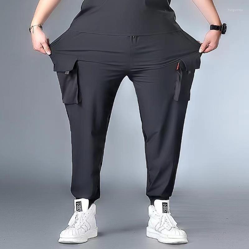 Men's Pants Men's 2022 Summer Large Size Loose Ice Silk Fabric Overalls Plus Fat To Increase Casual Sports Thin Section Cool, Black
Men's Pants Men's 2022 Summer Large Size Loose Ice Silk Fabric Overalls Plus Fat To Increase Casual Sports Thin Section Cool, Black