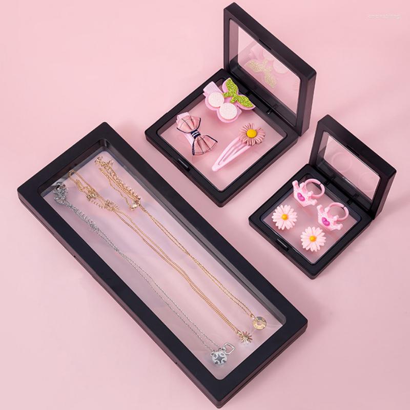 Jewelry Pouches 3D Floating Display Case Stands Holder Suspension Storage For Pendant Necklace Bracelet Ring Coin Pin
Jewelry Pouches 3D Floating Display Case Stands Holder Suspension Storage For Pendant Necklace Bracelet Ring Coin Pin