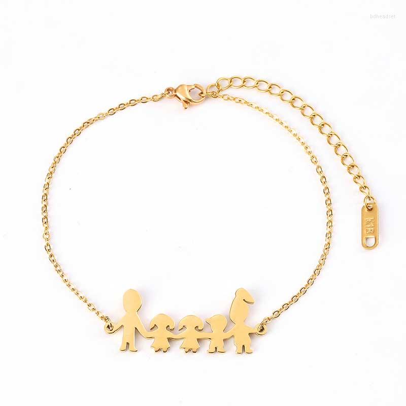 Link Bracelets Fashion Stainless Steel Mini Kids Bracelet Mom Dad Boy Girl Couple Sister Jewelry Parent's Gift Drop
Link Bracelets Fashion Stainless Steel Mini Kids Bracelet Mom Dad Boy Girl Couple Sister Jewelry Parent's Gift Drop