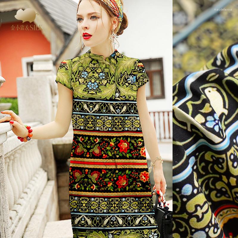 Clothing Fabric 125cm High-end Chinese Silk 35mm Heavy Linen Digital Printing Retro Natural Cloth
Clothing Fabric 125cm High-end Chinese Silk 35mm Heavy Linen Digital Printing Retro Natural Cloth