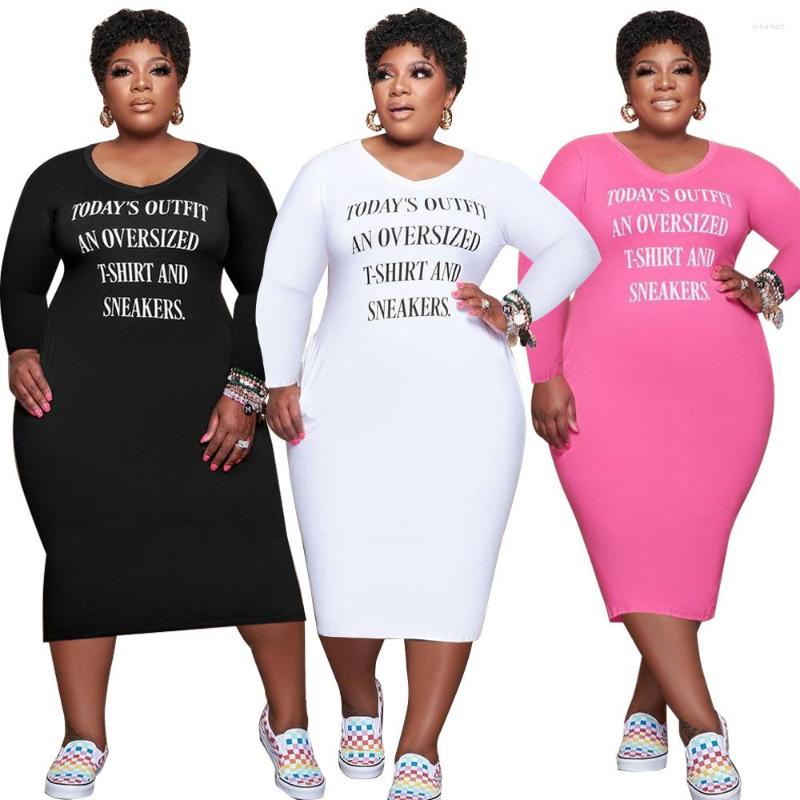 Casual Dresses Summer Women V Neck Long Sleeve Letter Streetwear Woman Tshirt Dress Wholesale Drop, White
Casual Dresses Summer Women V Neck Long Sleeve Letter Streetwear Woman Tshirt Dress Wholesale Drop, White