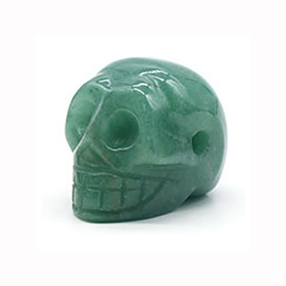 23mm Natural Green Aventurine Hand Carved Crystal Gemstone Human Skull Head Carving Sculpture
23mm Natural Green Aventurine Hand Carved Crystal Gemstone Human Skull Head Carving Sculpture
