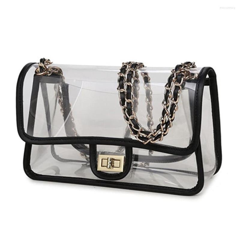 Evening Bags PVC Women Transparent Handbag Tote Clear Shoulder Crossbody Female Purse For Outdoor Traveling Shopping, Style a
Evening Bags PVC Women Transparent Handbag Tote Clear Shoulder Crossbody Female Purse For Outdoor Traveling Shopping, Style a