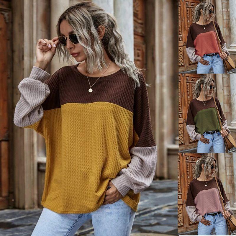 Women' Sweaters Sweater Women Fashion Autumn Knitted Pullover Patchwork Office Casual Loose Long Sleeve O Neck Female Knitwear Sueter De, Army green
Women' Sweaters Sweater Women Fashion Autumn Knitted Pullover Patchwork Office Casual Loose Long Sleeve O Neck Female Knitwear Sueter De, Army green