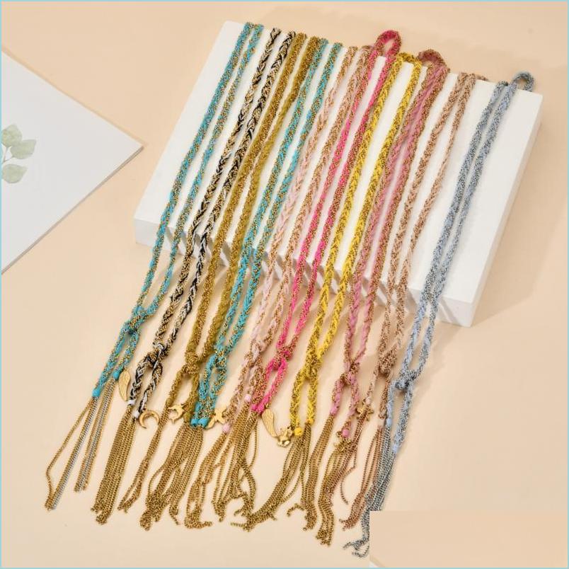 Pendant Necklaces Pendant Necklaces Boho Handmade Knotted Fashion Long Chain Tassel Necklace Women Collier Statement Collar Bdegarden Dhoct
Pendant Necklaces Pendant Necklaces Boho Handmade Knotted Fashion Long Chain Tassel Necklace Women Collier Statement Collar Bdegarden Dhoct