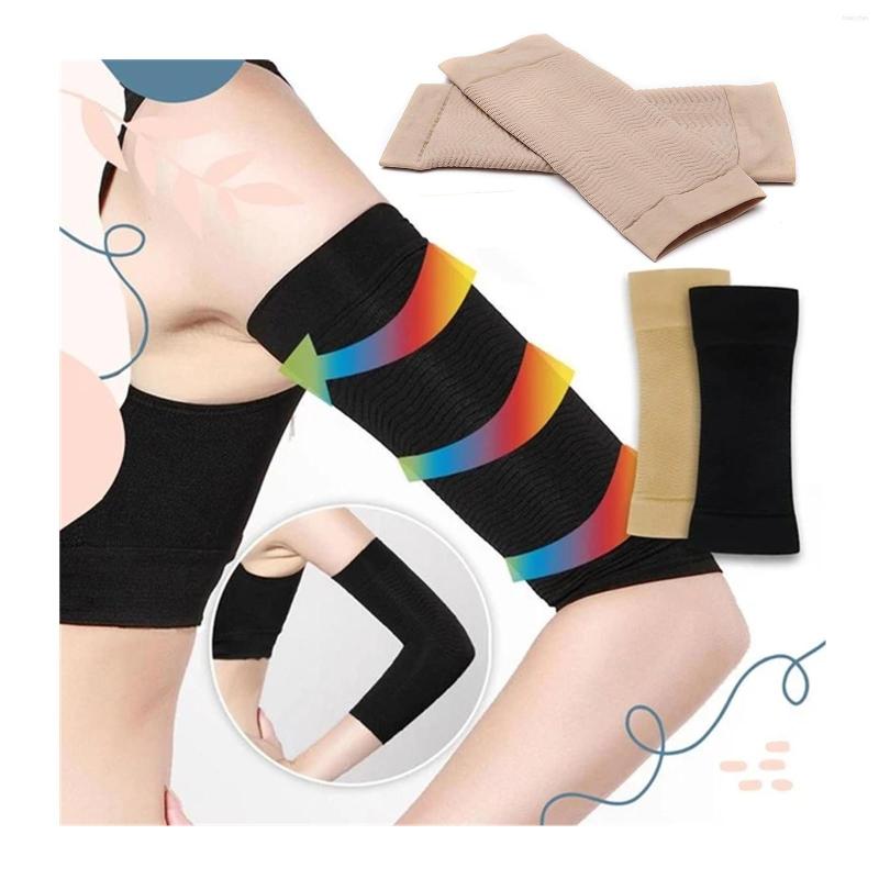 Knee Pads 1pair Slimming Compression Arm Shaper Belt Helps Tone Shape Upper Arms Sleeve Taping Massage For Women, Black
Knee Pads 1pair Slimming Compression Arm Shaper Belt Helps Tone Shape Upper Arms Sleeve Taping Massage For Women, Black