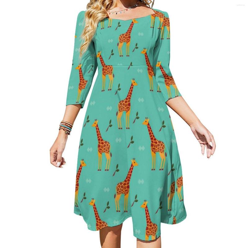 Casual Dresses Cute Giraffe Dress Africa Animal Print Beach Summer Sexy Square Collar Stylish Graphic Big Size, Style-10
Casual Dresses Cute Giraffe Dress Africa Animal Print Beach Summer Sexy Square Collar Stylish Graphic Big Size, Style-10