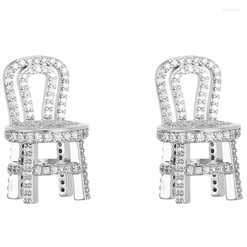 Stud Earrings Fashion Austria Crystal Chair Shape Earring CZ Jewelry For Women Mom Gift
Stud Earrings Fashion Austria Crystal Chair Shape Earring CZ Jewelry For Women Mom Gift