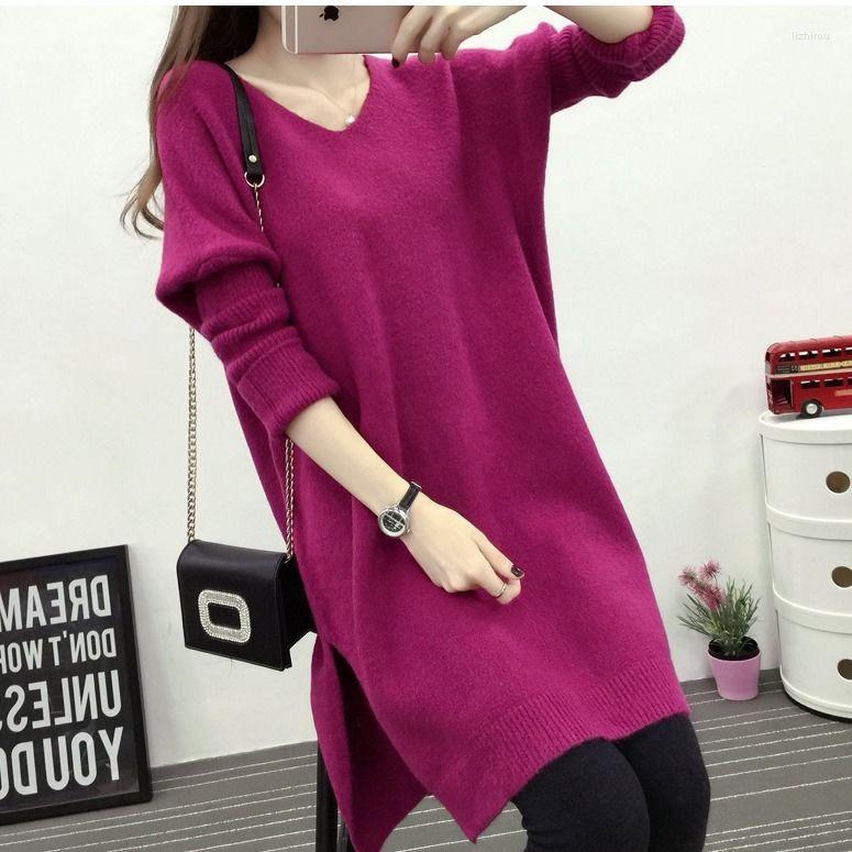 Women's Sweaters Woman Pullover Knitwear V-neck Plus-Sized Plus Size Spring Autumn Loose Mid-Length Sweater Femme Chandails, Caramel
Women's Sweaters Woman Pullover Knitwear V-neck Plus-Sized Plus Size Spring Autumn Loose Mid-Length Sweater Femme Chandails, Caramel