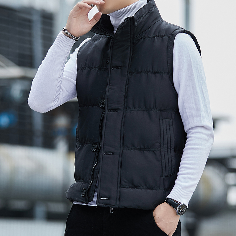 Men's Vests Autumn Winter Men Vest Jacket Solid Color Sleeveless Mens Casual Down Cotton Waistcoat Jacket Male Casual Vest Coats 220930, Yellow
Men's Vests Autumn Winter Men Vest Jacket Solid Color Sleeveless Mens Casual Down Cotton Waistcoat Jacket Male Casual Vest Coats 220930, Yellow