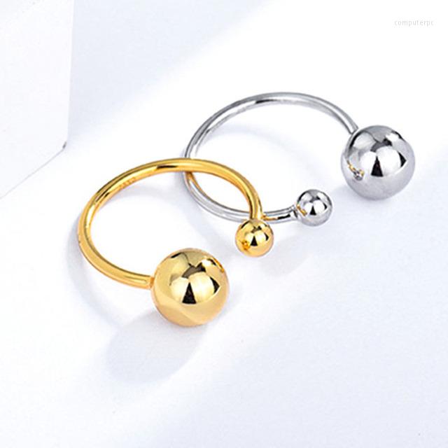 Wedding Rings Minimalist Ball For Women Fashion Creative Asymmetry Round Beads Party Jewelry Gifts Wholesale
Wedding Rings Minimalist Ball For Women Fashion Creative Asymmetry Round Beads Party Jewelry Gifts Wholesale