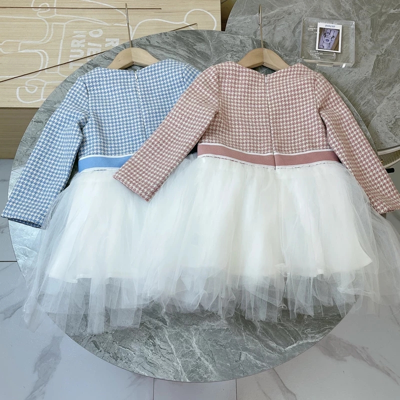 2022 Luxury Kids Clothes Girls Dresses Designer Autumn Long Sleeve Children Princess Dress Cute Sweet Baby Girl Evening Dress, Pink
2022 Luxury Kids Clothes Girls Dresses Designer Autumn Long Sleeve Children Princess Dress Cute Sweet Baby Girl Evening Dress, Pink