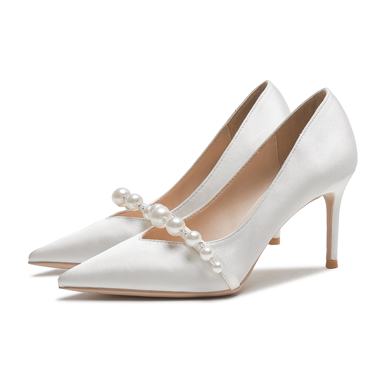 Women's Dress Shoes Designer Women's Pearl Lace up High Heels Classic Women's Wedding Shoes Original Box Size 35-40, Black
Women's Dress Shoes Designer Women's Pearl Lace up High Heels Classic Women's Wedding Shoes Original Box Size 35-40, Black