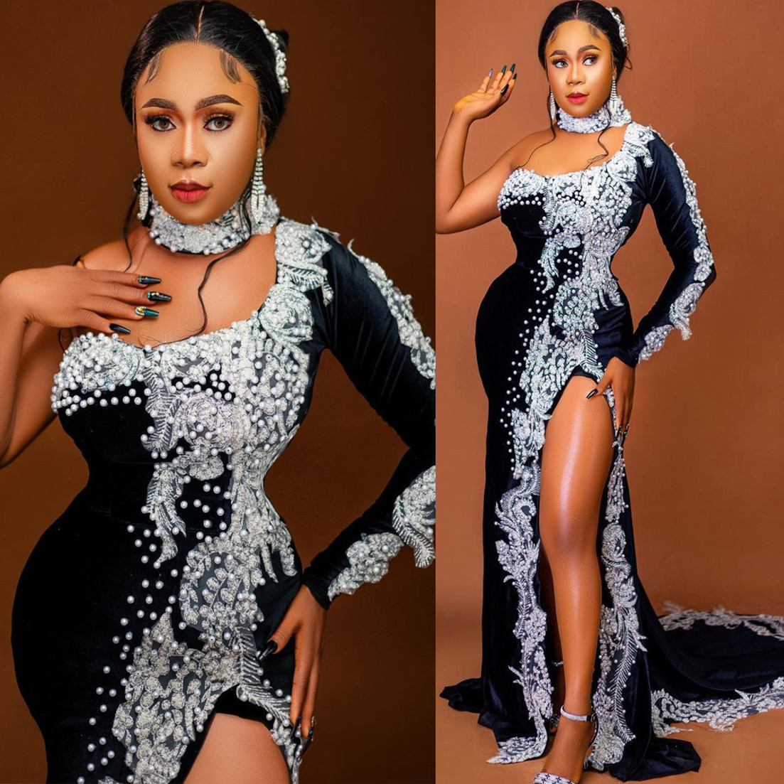 2022 Arabic Aso Ebi Black Mermaid Prom Dresses Lace Pearls Beaded Evening Formal Party Second Reception Birthday Engagement Gowns Dress ZJ822, White
2022 Arabic Aso Ebi Black Mermaid Prom Dresses Lace Pearls Beaded Evening Formal Party Second Reception Birthday Engagement Gowns Dress ZJ822, White