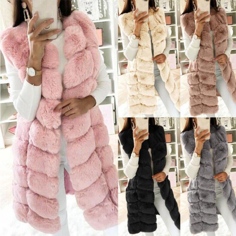 Women' Vests Arrival Women Luxury Imitation Fur Long Vest Elegant Temperament Cotton Padded Jacket Fashion Thickened Plush, As picture shows
Women' Vests Arrival Women Luxury Imitation Fur Long Vest Elegant Temperament Cotton Padded Jacket Fashion Thickened Plush, As picture shows