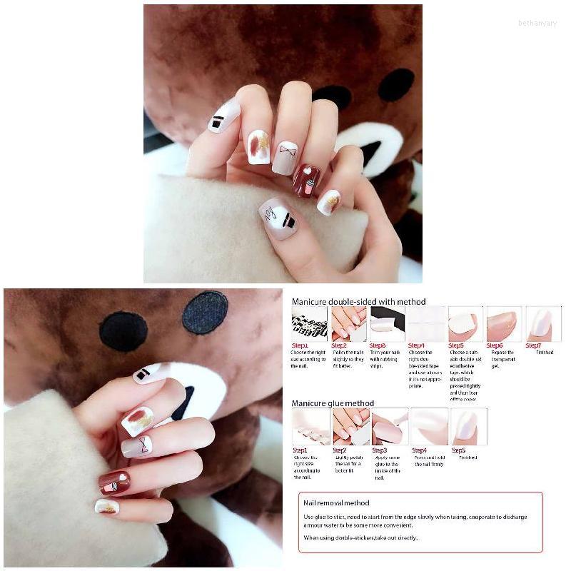 False Nails 24pcs Kawaii Short Square Tips For Bow Tie Design Fake With Glue Potherapy Fingernails NN, Default
False Nails 24pcs Kawaii Short Square Tips For Bow Tie Design Fake With Glue Potherapy Fingernails NN, Default