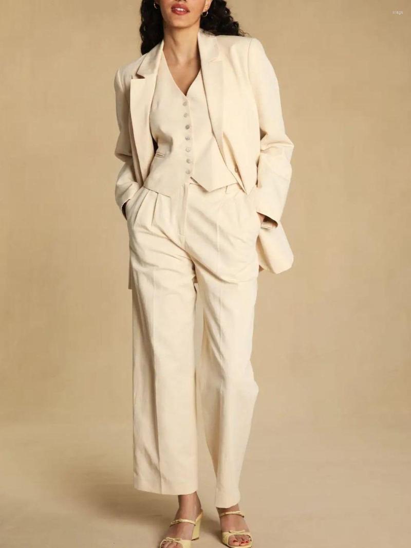 Women's Suits Women's Suit Jacket With Pockets One Button 2022 Early Autumn Ladies Temperament Fashion Long-Sleeve Solid Color Blazer
Women's Suits Women's Suit Jacket With Pockets One Button 2022 Early Autumn Ladies Temperament Fashion Long-Sleeve Solid Color Blazer