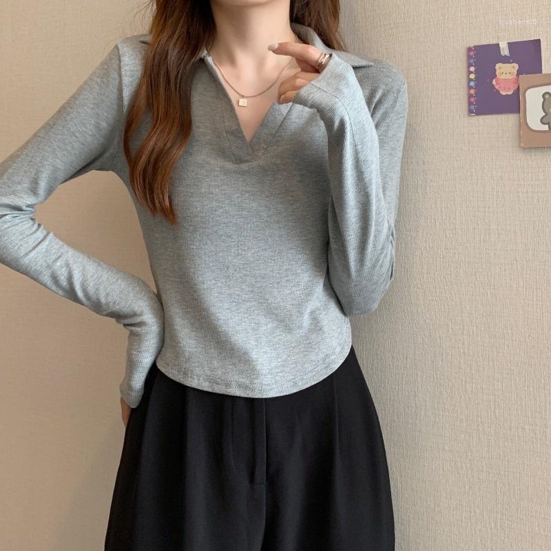 Women's Sweaters Early Autumn Polo Collar Chic Top Design Sense Of Ins Short Bottomed Shirt Women's Inner Wear Spring And Long, Black
Women's Sweaters Early Autumn Polo Collar Chic Top Design Sense Of Ins Short Bottomed Shirt Women's Inner Wear Spring And Long, Black