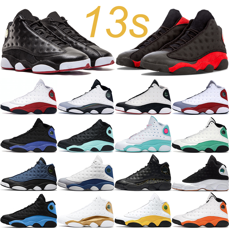 Jumpman 13 13s Men Basketball Shoes University Blue Black Cat Bred Chicago Wolf Grey Red Flint Obsidian Pink Mens Womens Outdoor Sports Trainers Sneakers 36-47, Item#33
Jumpman 13 13s Men Basketball Shoes University Blue Black Cat Bred Chicago Wolf Grey Red Flint Obsidian Pink Mens Womens Outdoor Sports Trainers Sneakers 36-47, Item#33
