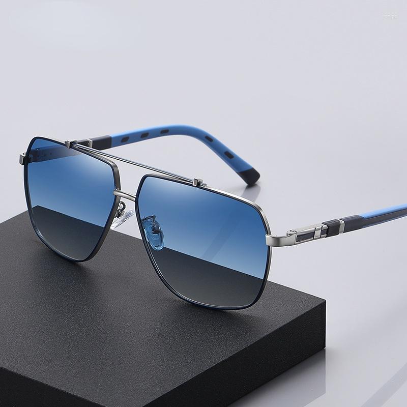 Sunglasses Fashion Men's Polarized Two-tone Alloy Large Frame Square Outdoor Sun Glasses Colorful UV Protection Eyewear
Sunglasses Fashion Men's Polarized Two-tone Alloy Large Frame Square Outdoor Sun Glasses Colorful UV Protection Eyewear