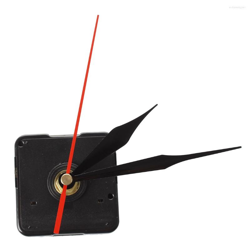 Watch Repair Kits Quartz Clock Movement Mechanism 3 Black Red Needle DIY