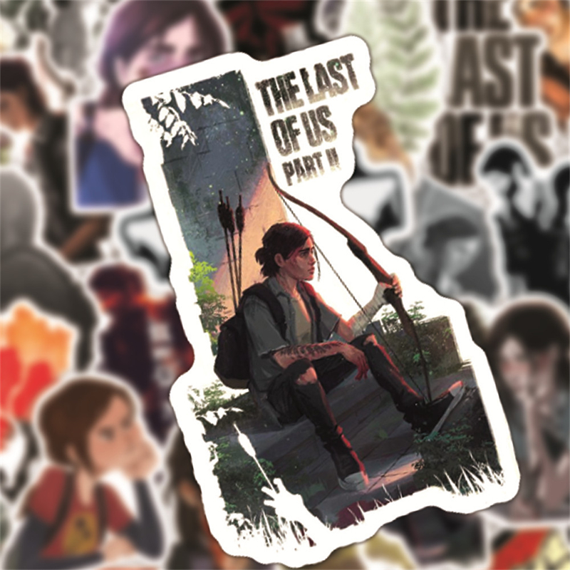 50Pcs The Last of Us stickers Game Character Graffiti Kids Toy Skateboard car Motorcycle Bicycle Sticker Decals Wholesale