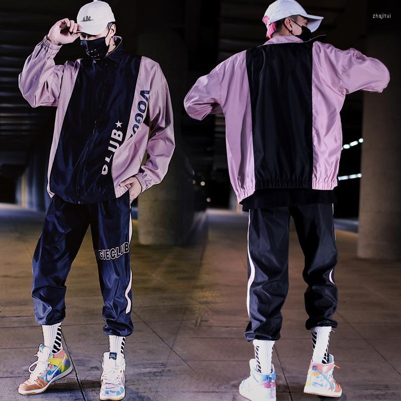Men' Tracksuits Men' Men 2 Pieces Sets Sweatsuits Color Block Patchwork Jacket And Loose Fit Elastic Waist Pants Hip Hop Mens, Black
Men' Tracksuits Men' Men 2 Pieces Sets Sweatsuits Color Block Patchwork Jacket And Loose Fit Elastic Waist Pants Hip Hop Mens, Black