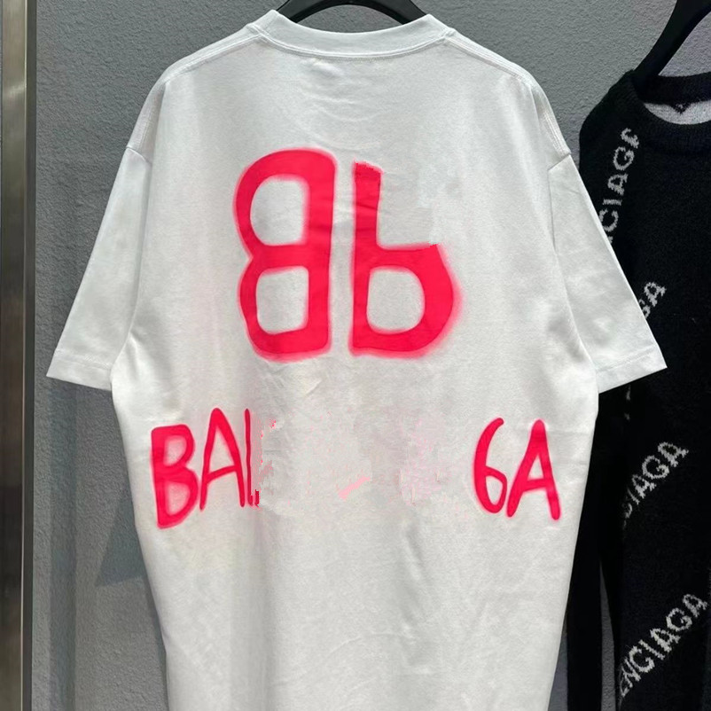 Men's T-shirts Fashion French Paris Letter B Cotton Men's Women's Outdoor Casual Short Sleeve Top, Black 
Men's T-shirts Fashion French Paris Letter B Cotton Men's Women's Outdoor Casual Short Sleeve Top, Black