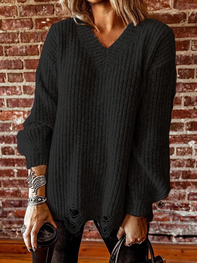 Women's Sweaters Women Loose Knitted Sweater V Neck Long Sleeve Ripped Bottom Thin Casual Jumper Autumn Winter Ladies Chic Tops Pullovers, Black
Women's Sweaters Women Loose Knitted Sweater V Neck Long Sleeve Ripped Bottom Thin Casual Jumper Autumn Winter Ladies Chic Tops Pullovers, Black