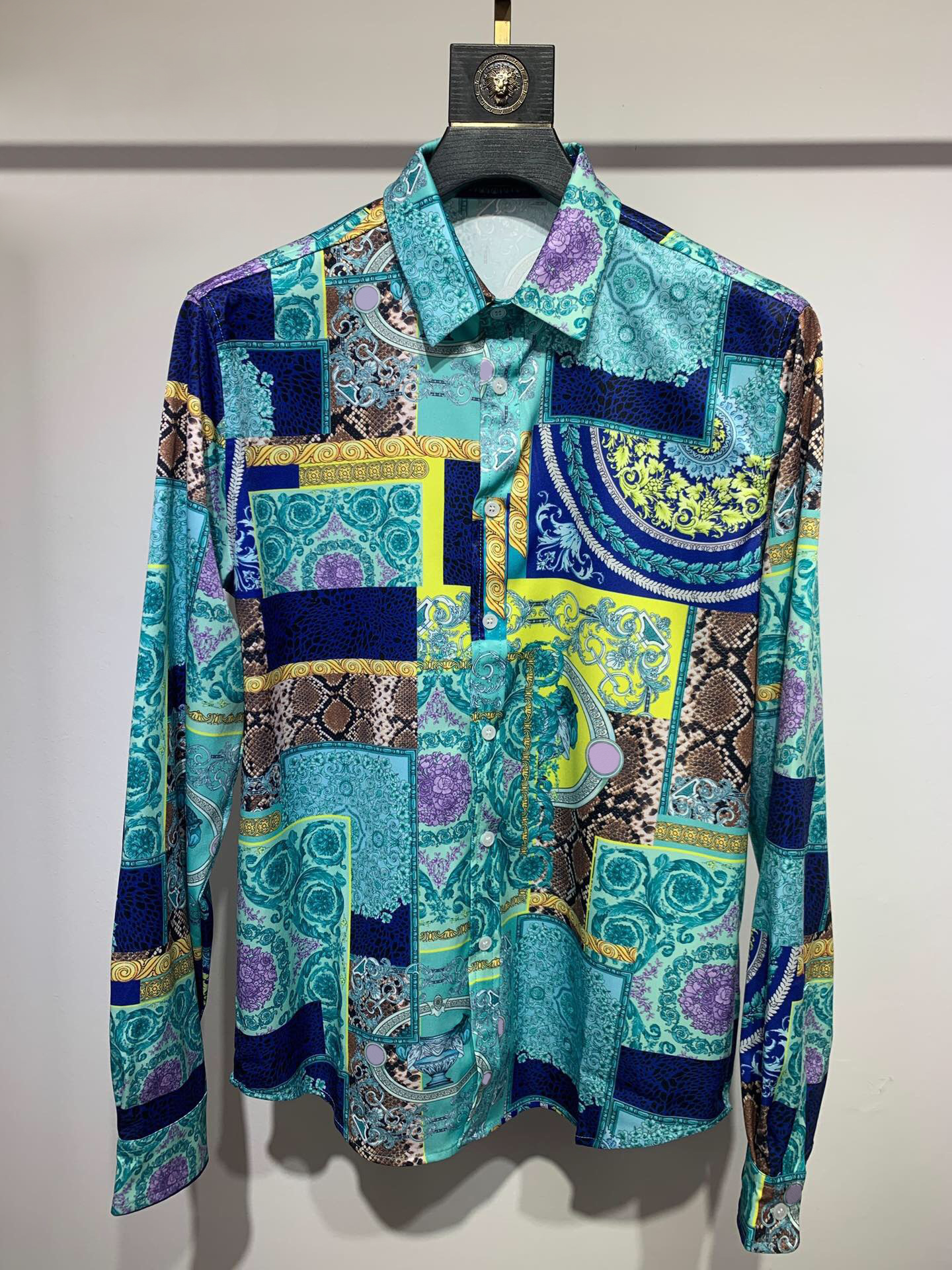 Mens Designer Shirts Brand Clothing Men Long Sleeve Dress Shirt Hip Hop Style Quality Cotton Tops 168071, As picture
Mens Designer Shirts Brand Clothing Men Long Sleeve Dress Shirt Hip Hop Style Quality Cotton Tops 168071, As picture