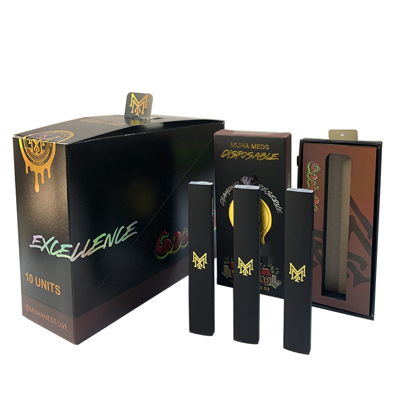 New arrive Disposable E-cigarettes Empty MUHA MEDS Disposable pens 280mAh Rechargeable Battery 1.0ml Starter Kit Vapes Cartridges
New arrive Disposable E-cigarettes Empty MUHA MEDS Disposable pens 280mAh Rechargeable Battery 1.0ml Starter Kit Vapes Cartridges