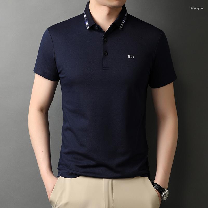 Men's Polos 2022 Brand Classic Turn-down Collar Cotton T Shirt Men Clothes Summer Fashion Tops Streetwear Casual Soft Tshirt Homme -4XL, Blue
Men's Polos 2022 Brand Classic Turn-down Collar Cotton T Shirt Men Clothes Summer Fashion Tops Streetwear Casual Soft Tshirt Homme -4XL, Blue