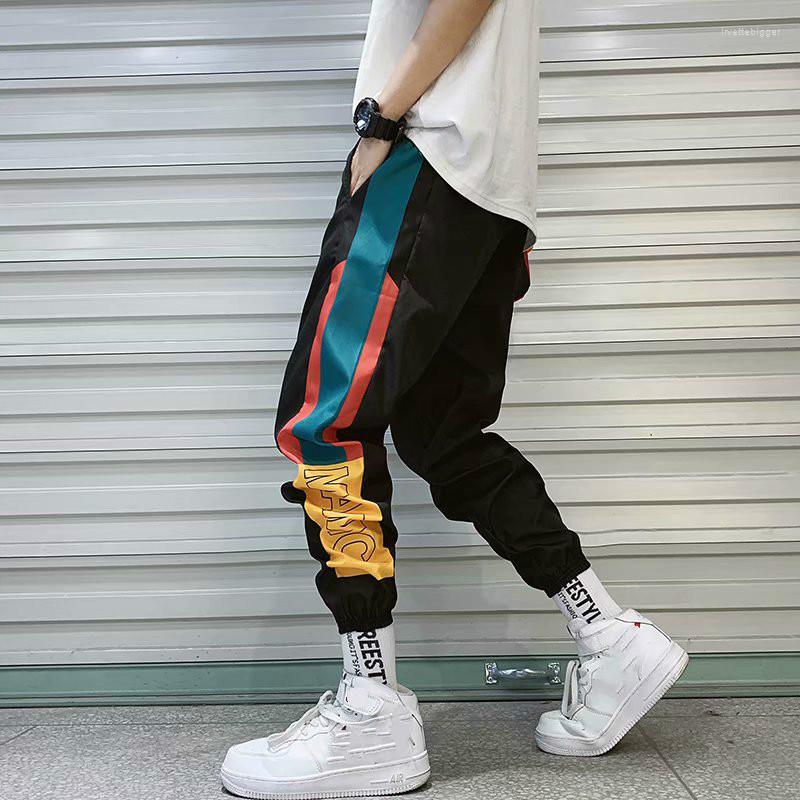 Men's Pants Hip Hop Streetwear Men's Splice Joggers Fashion Men Casual Cargo Pant Trousers High Street Elastic Waist Harem, Black
Men's Pants Hip Hop Streetwear Men's Splice Joggers Fashion Men Casual Cargo Pant Trousers High Street Elastic Waist Harem, Black