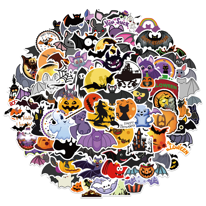 Halloween Stickers for Kids 100PCS Pumpkin Bat Vinyl Sticker for Laptop Skateboard Water Bottle Decorations Gifts, Multi colors
Halloween Stickers for Kids 100PCS Pumpkin Bat Vinyl Sticker for Laptop Skateboard Water Bottle Decorations Gifts, Multi colors