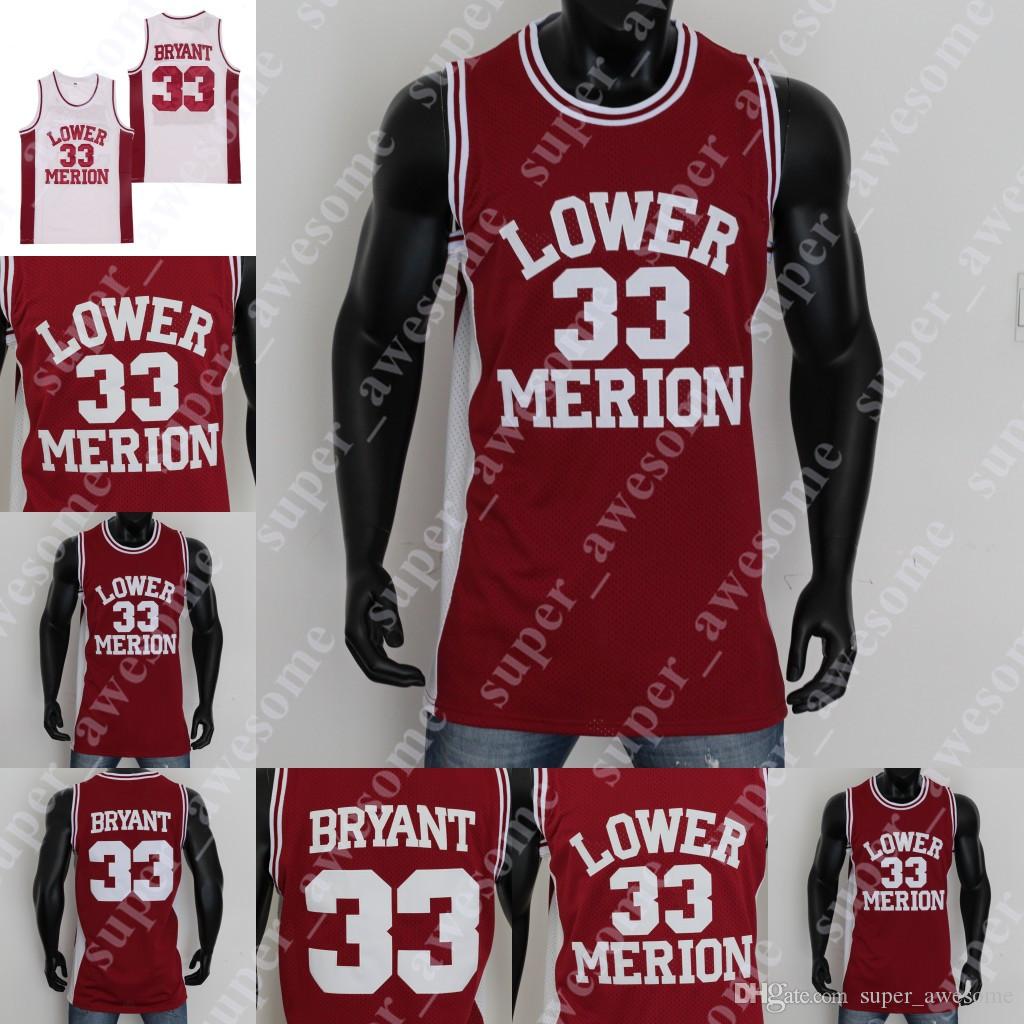 basketball jersey NCAA Lower Merion 33 Bryant High School Basketball Jersey Red White Stitched
basketball jersey NCAA Lower Merion 33 Bryant High School Basketball Jersey Red White Stitched