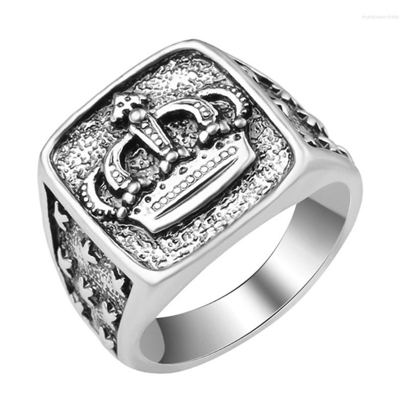 Wedding Rings Vintage Men's Engagement Statement Crown Male Fashion Jewelry Punk Gothic Antique Silver Color Signet
Wedding Rings Vintage Men's Engagement Statement Crown Male Fashion Jewelry Punk Gothic Antique Silver Color Signet