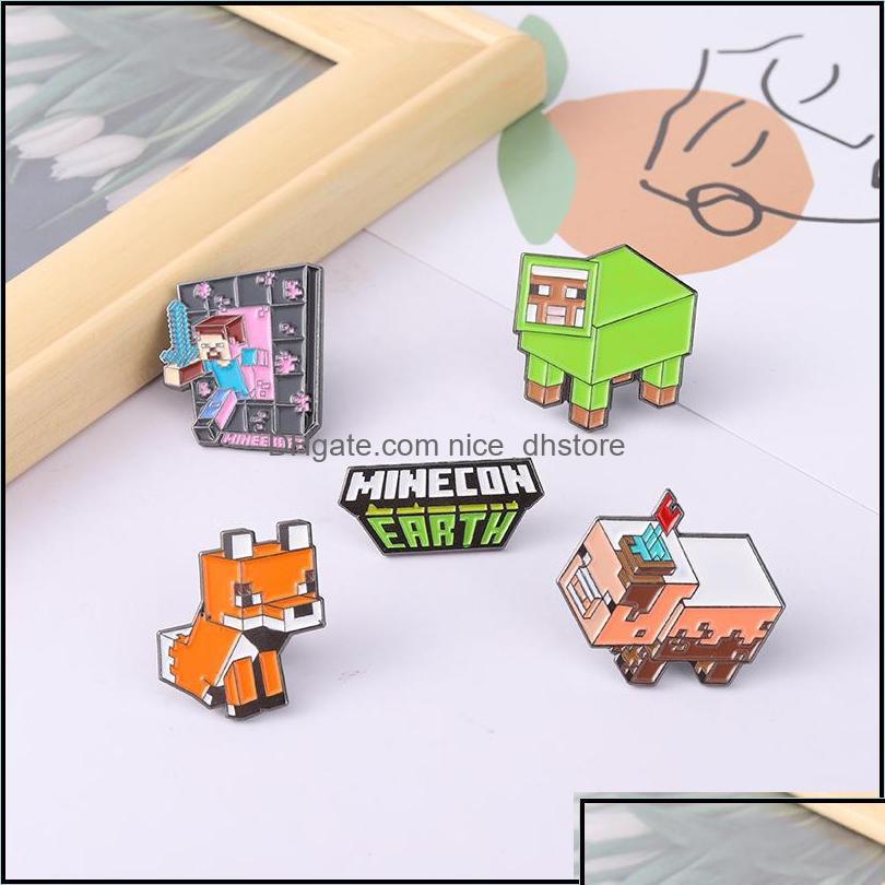 Pins Brooches Pinsbrooches Jewelry Creative Design Game Minecraft Brooch Cartoon Cute Enamel Pins Letter Building Block Perip Bdehome Otmt4
Pins Brooches Pinsbrooches Jewelry Creative Design Game Minecraft Brooch Cartoon Cute Enamel Pins Letter Building Block Perip Bdehome Otmt4