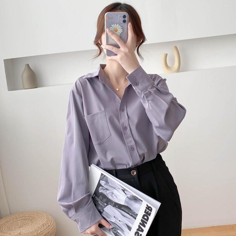 Women' Blouses MRMT 2022 Brand Women' Design Retro Taro Purple Shirt Top Silky Drape Long-Sleeved, White
Women' Blouses MRMT 2022 Brand Women' Design Retro Taro Purple Shirt Top Silky Drape Long-Sleeved, White