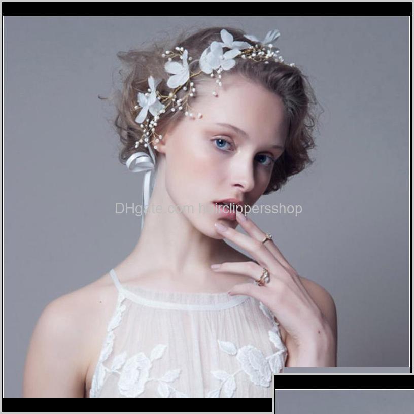 Hair Accessories Haimeikang Handmade Slik Flower Pearl Wreath Headband Ribbon Beauty Bridal Floral Garlands Wedding Women Topscissors Otk1M
Hair Accessories Haimeikang Handmade Slik Flower Pearl Wreath Headband Ribbon Beauty Bridal Floral Garlands Wedding Women Topscissors Otk1M