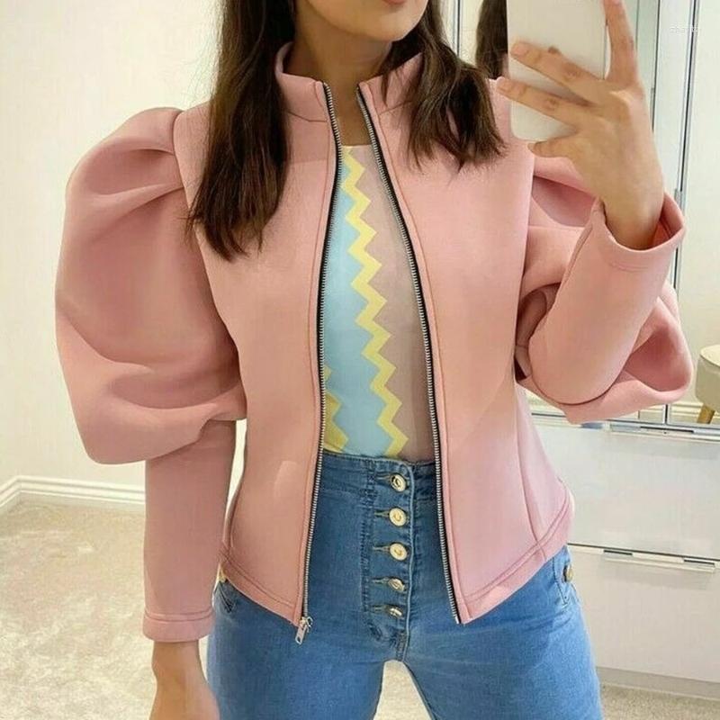 Women' Jackets Women' Autumn Winter Women Puff Sleeve Streetwear Jacket Coat 2022 Ladies Zipper Y2K Tops Outerwear Casual Stand, White
Women' Jackets Women' Autumn Winter Women Puff Sleeve Streetwear Jacket Coat 2022 Ladies Zipper Y2K Tops Outerwear Casual Stand, White