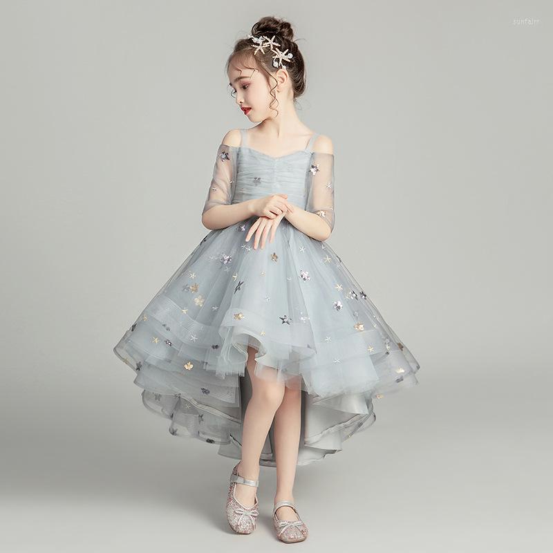 Girl Dresses Flower Romantic Wedding Banquet White Petal Dress Star Printed For Girls At Eucharist Exchange Etiquette Party
Girl Dresses Flower Romantic Wedding Banquet White Petal Dress Star Printed For Girls At Eucharist Exchange Etiquette Party