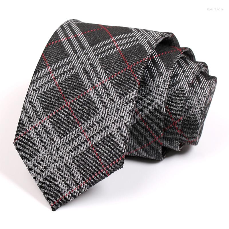 Bow Ties 2022 Brand Mens Plaid Tie High Quality Dark Grey 7CM For Men Fashion Business Suit Necktie Great Wedding Party Work
Bow Ties 2022 Brand Mens Plaid Tie High Quality Dark Grey 7CM For Men Fashion Business Suit Necktie Great Wedding Party Work