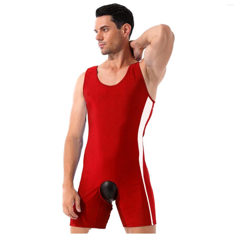Men's G Strings Men One-piece Open Crotchless BuBodysuit Color Block U Neck Sleeveless Jumpsuit Nightwear Sleepwear, Blue
Men's G Strings Men One-piece Open Crotchless BuBodysuit Color Block U Neck Sleeveless Jumpsuit Nightwear Sleepwear, Blue