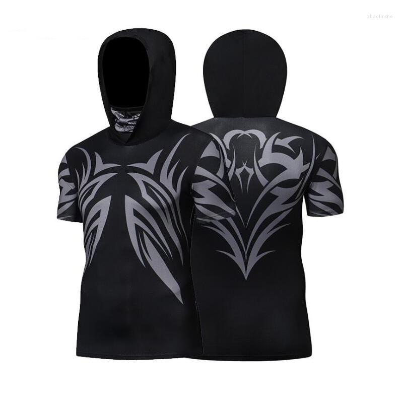 Men' T Shirts Fitness Sports Hooded Skull Mask Compression Quick Drying Streetwear Hiphop Jogging Bodybuilding Tops Gym 3D, Ldj04
Men' T Shirts Fitness Sports Hooded Skull Mask Compression Quick Drying Streetwear Hiphop Jogging Bodybuilding Tops Gym 3D, Ldj04