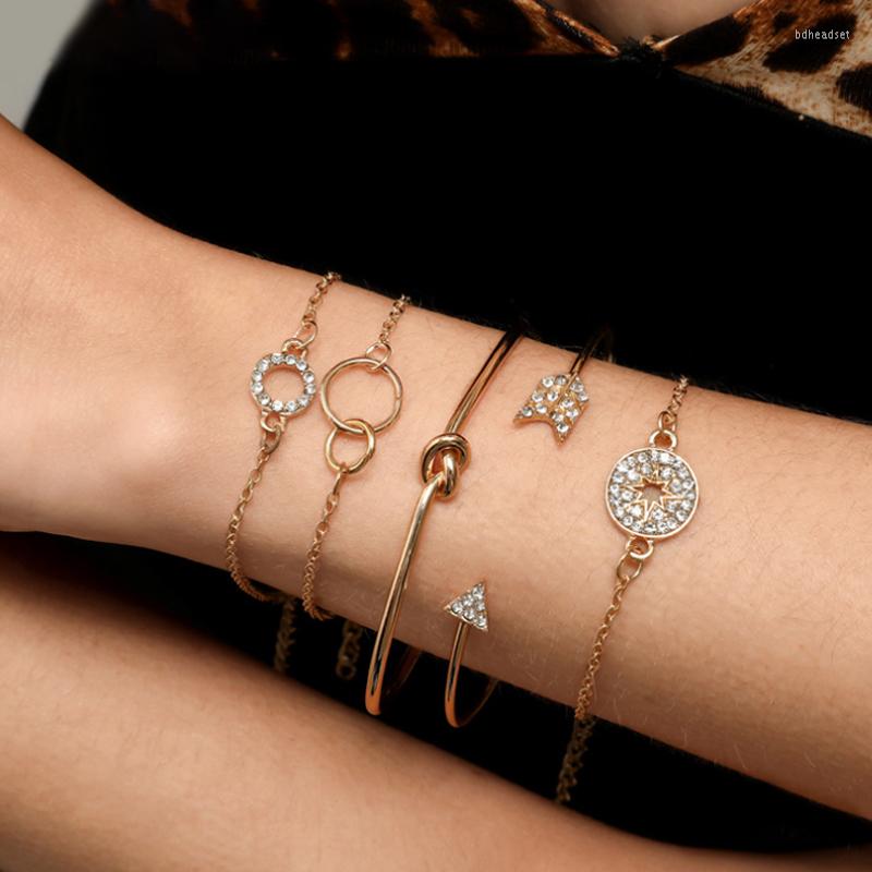 Link Bracelets 5Pcs/Set Bohemian Bracelet Star Circle Punk Jewelry Boho Vintage Beach Bangle For Girl Women Travel Gift 2022 Fashion Gold
Link Bracelets 5Pcs/Set Bohemian Bracelet Star Circle Punk Jewelry Boho Vintage Beach Bangle For Girl Women Travel Gift 2022 Fashion Gold