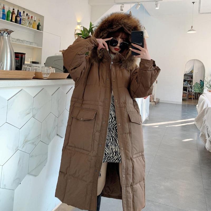 Women' Trench Coats Down Jacket Women' Middle And Long Section Thickened 2022 Winter Over Knee Super Thick Korean Version Dongdamen, Black
Women' Trench Coats Down Jacket Women' Middle And Long Section Thickened 2022 Winter Over Knee Super Thick Korean Version Dongdamen, Black