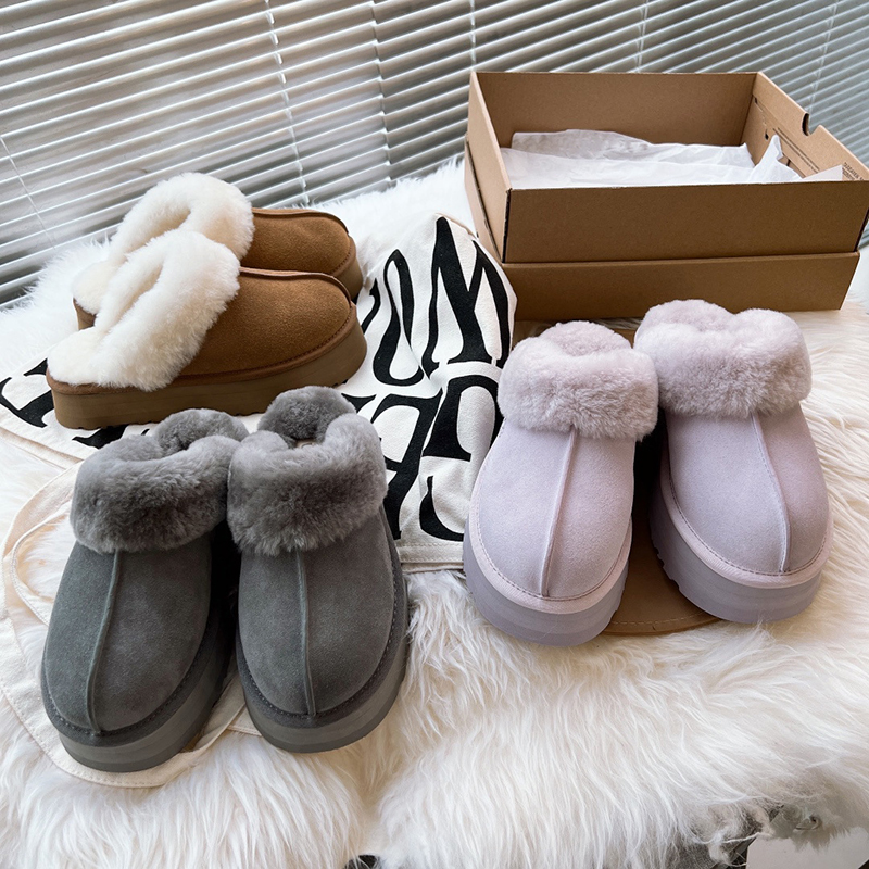 Women Australia Indoor Slipper Designer Warm Platform Fur Slides Real Leather Fluffy Mules Furry Sandal Winter Luxurious Shoes, 2#
Women Australia Indoor Slipper Designer Warm Platform Fur Slides Real Leather Fluffy Mules Furry Sandal Winter Luxurious Shoes, 2#