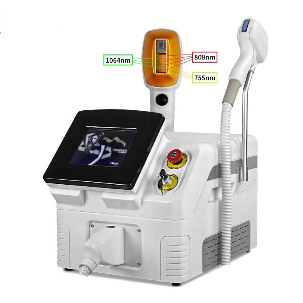 2023 Factory price Laser Machine 755 808 1064nm Portable Diode laser Hair Removal Device