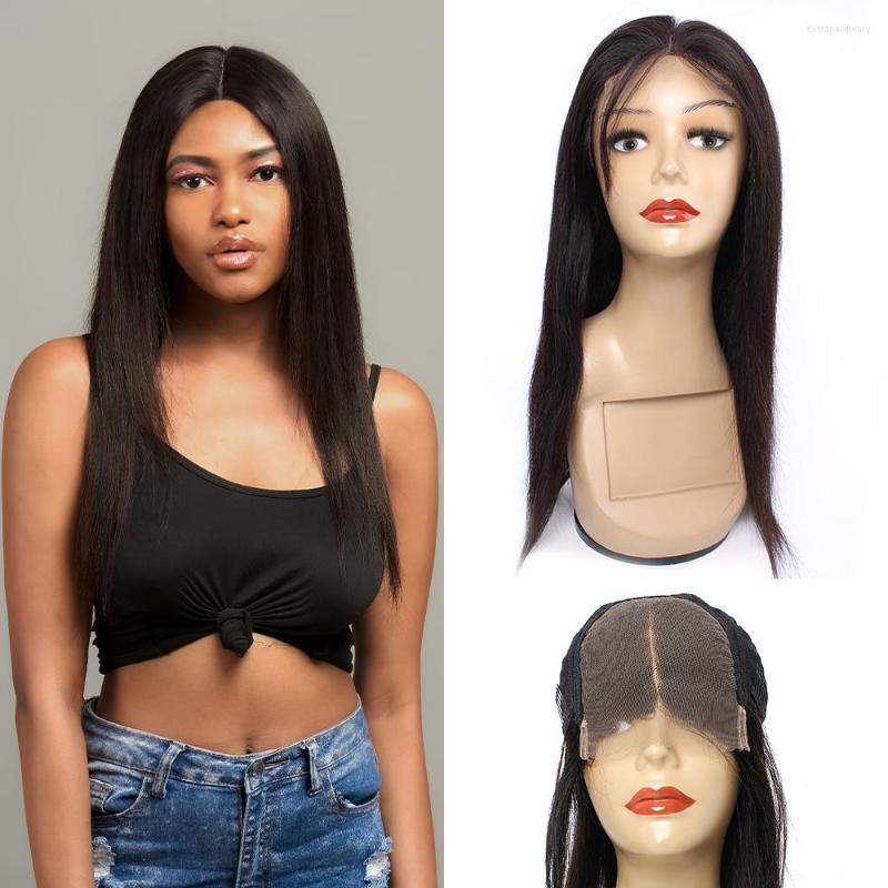 Kisshair 4x4 Lace Wig Black Color Straight Human Hair Wigs 150% Density Remy Brazilian Middle Part Front, Picture shown
Kisshair 4x4 Lace Wig Black Color Straight Human Hair Wigs 150% Density Remy Brazilian Middle Part Front, Picture shown