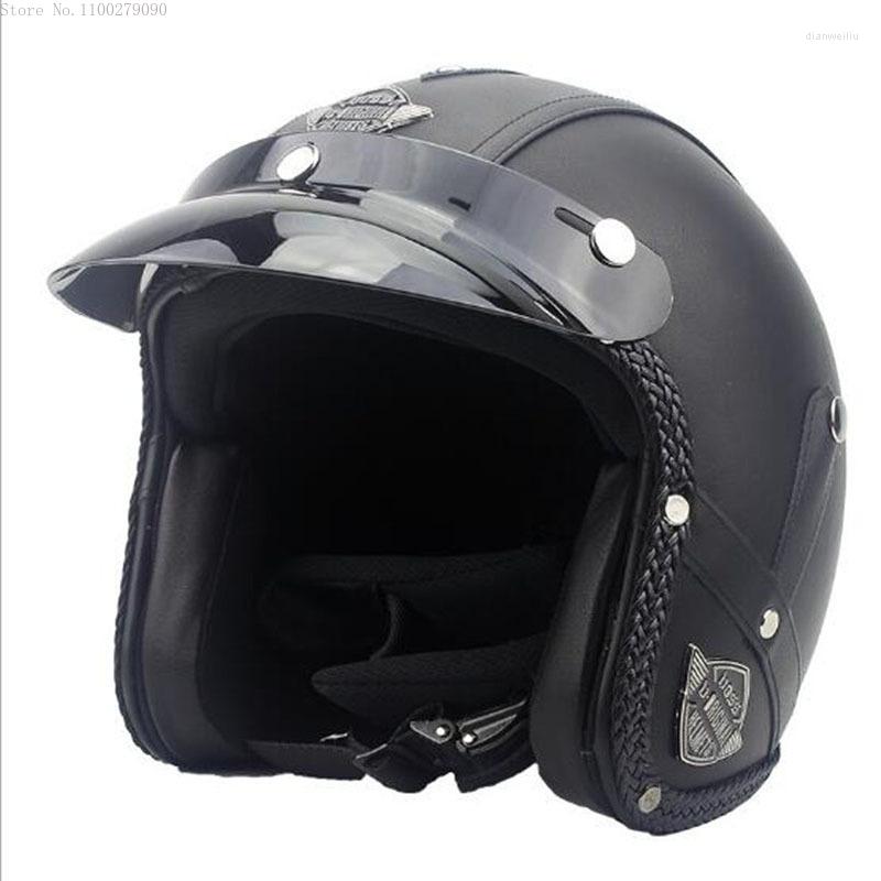 Motorcycle Helmets Retro Helmet Vintage Half 3/4 Leather Personality Pedal Electric Vehicle Motocross Moto Accessories B
Motorcycle Helmets Retro Helmet Vintage Half 3/4 Leather Personality Pedal Electric Vehicle Motocross Moto Accessories B